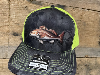 Redfish Full Color Patch Hat