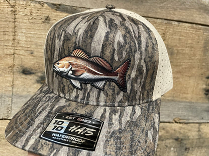 Redfish Full Color Patch Hat