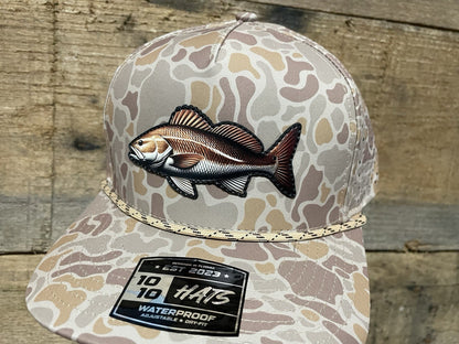 Redfish Full Color Patch Hat